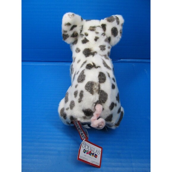 Douglas Pauline Spotted Pig Plush 10" Small White Gray Spots w/Tag 1890 - Picture 3 of 9
